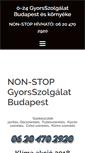 Mobile Screenshot of gyorsszolgalat.biz